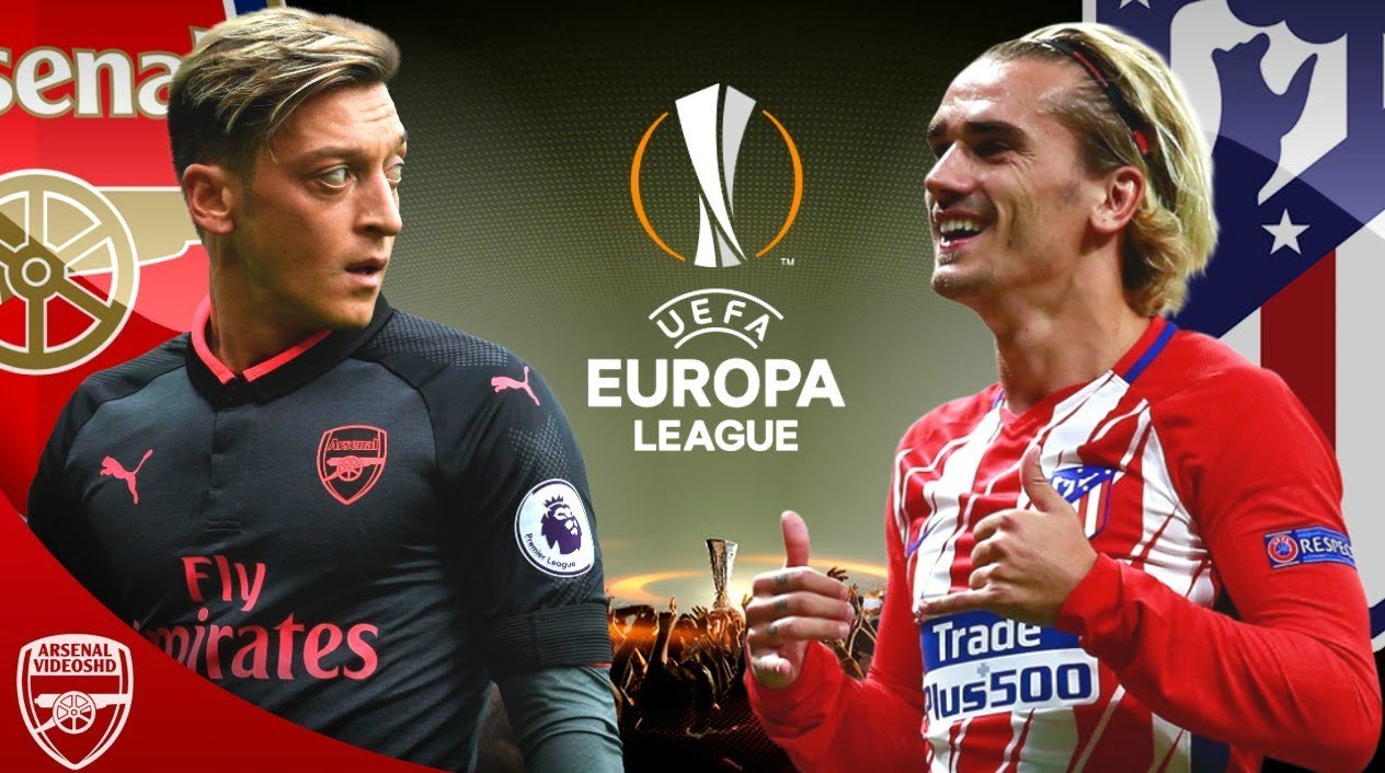 Arsenal vs Atletico Madrid bán kết Europa League