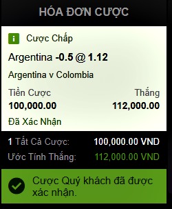 Kèo nhà cái 188bet trận Argentina vs Bolivia tại Copa America 2019