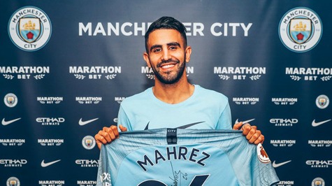 Riyad Mahrez Man City