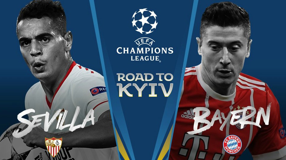 Sevilla vs Bayern Munich tứ kết cúp C1 châu Âu