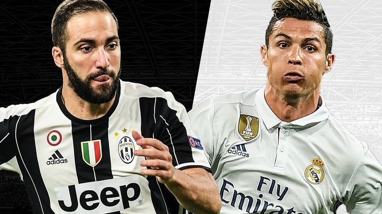 Cúp C1 trận Real Madrid vs Juventus