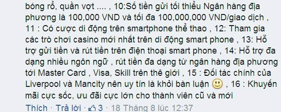 188Bet lua dao ko? thực hư chuyện 188bet lừa gạt tiền người chơi ?